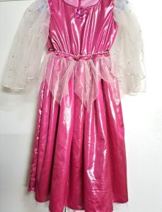 Kids Costumes to Hire - Cerise Pink - Wet Look - Dress